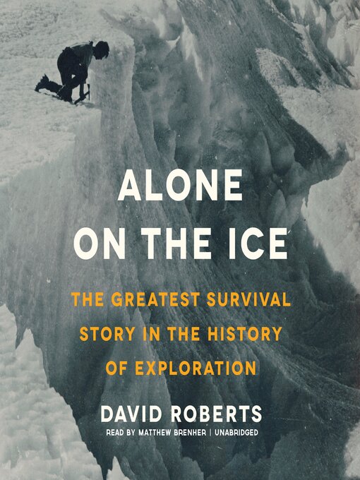 David Roberts创作的Alone on the Ice作品的详细信息 - 可供借阅
